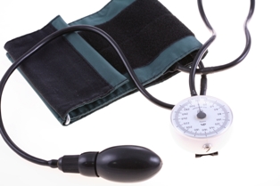 Afbeelding van bloeddrukmeter bij artikel over lichamelijke klachten overgang